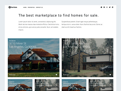 Free Real Estate Template coding free free bootstrap free html free template free theme freebie freebies mexico real estate template theme