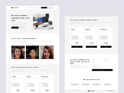 Software Company Template bootstrap coding css free bootstrap free html free theme freebie landing page mexico software template theme ui ux