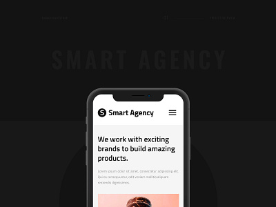 Smart Agency Template bootstrap design freebie illustration mexico template theme tutorial ui ux