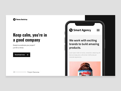 Smart Agency Free Template bootstrap bootstrap4 design free theme freebie illustration mexico template theme ui ui design ux ux design