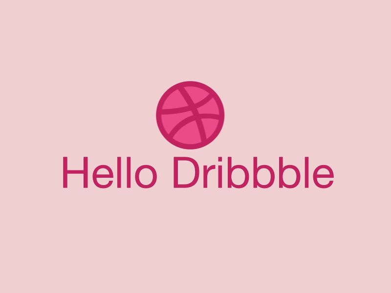 Hello dribbble ux