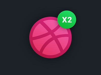 2x Dribbble Invitations