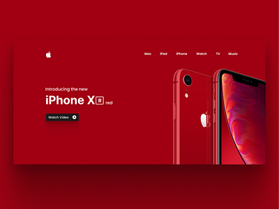 Apple Website page