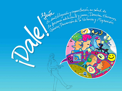 ¡Dale! Human Rights Guide for Youth app graphic design illustration ux