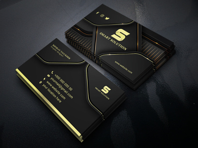 luxury business card design