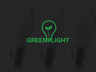 GREEN LIGHT ELECTRONIC LOGO DESIGN abstract logo branding bulb icon bulb logo electric electronic electronic logo graphic design green light logo icon logo light logo logo logos minimal logo modern logo power stationery design technology vector volt logo