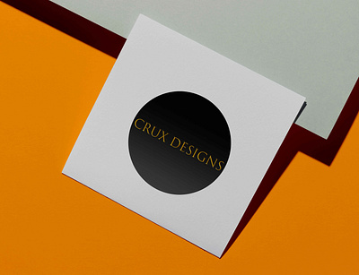 CRUX DESIGNS LOGO design