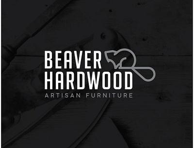 Woodworker Logo beaver brand design branding business design entrepreneurs furniture icon lineart logo logo design vector