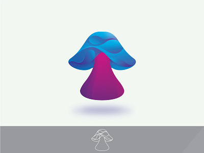 mushrooms beq brand forsale icon logo mushrooms sale