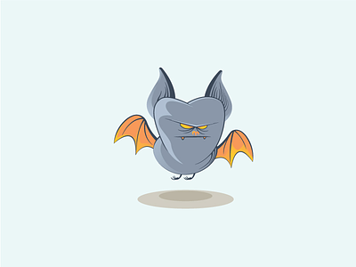 Mr. Bat bat beq icon logo