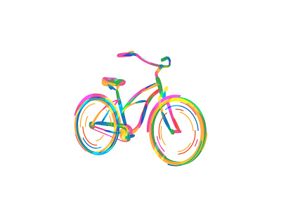 Bicycle beq bicycle bike flat icon illustration logo ride vector illustration