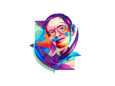 Stephen William Hawking (RIP) astro beq figures fullcolor genius icon illustration inventor legend physics rip stephenhawking