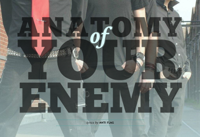 Anatomy Of Your Enemy center fittext justify lettering