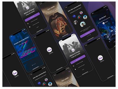 Music App Onboarding