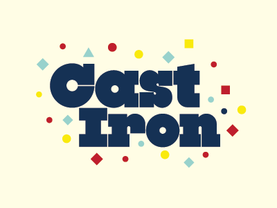 Cast Iron Coding cast cast iron code coding iron logo tech