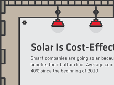 Solar Infographic 2013 barn lights brownstone building