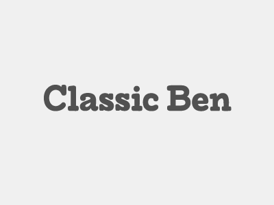 Classic Ben ben lieberuth logo