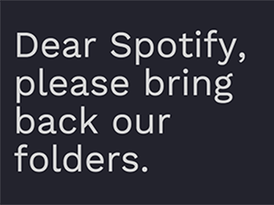 Broken please fix spotify spotify api spotifyproblems