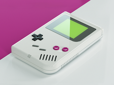 gameboy c4d