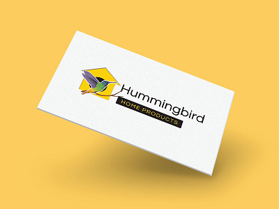 Hummingbirds Home Products branding logo logo design