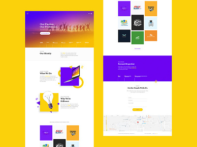 Afterimage Designs graphic design interface design web design website concept