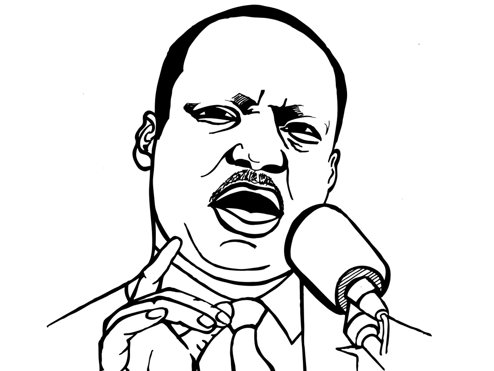 Martin Luther King by Diseño de Jose Puga on Dribbble