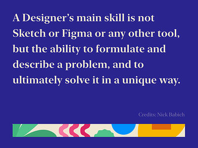 Who is a Designer?