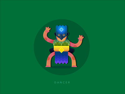 DANCER characterdesign design game art illustration vector