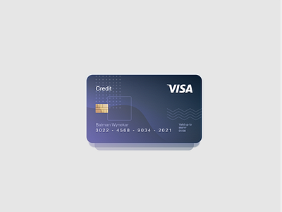 Credit card design