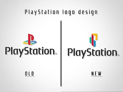 PlayStation Logo Design branding design graphic design illustration logo playstationlogo redesign
