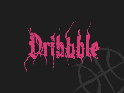 Black Metal Dribbble