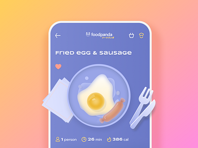 Mmmm Food <3 app design delivery app food foodtech gradient lunch mobile ui restaurant app ui ui design