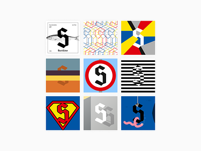 S is for... 👨‍🏫 art bauhaus design history graphic design poster
