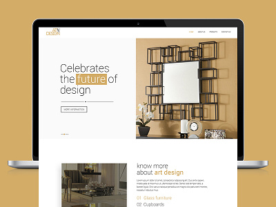 Art Design art furniture ui ux web website