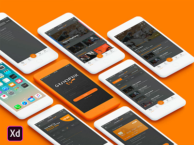 GTAPP app design interactive mobile ux