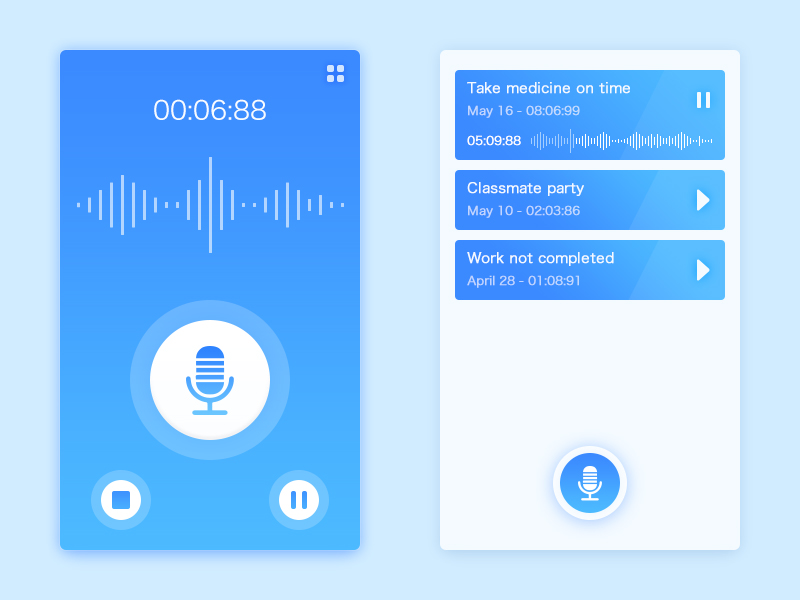 voice memo app