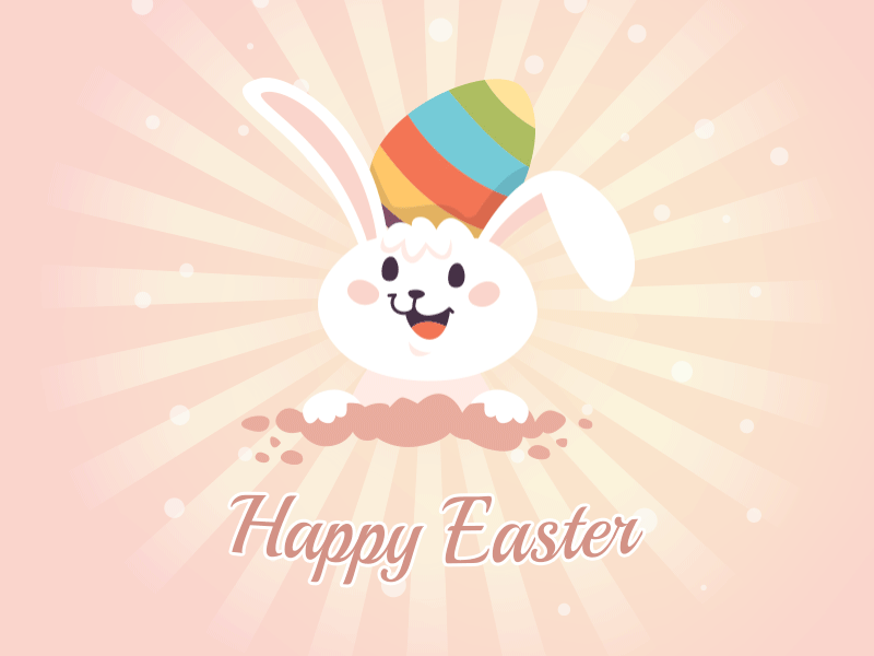 Happy Easter color easter events happy easter illustrations