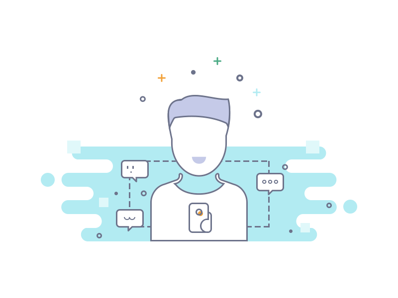 Sms Chat Illustrations By Khuram Jameel On Dribbble
