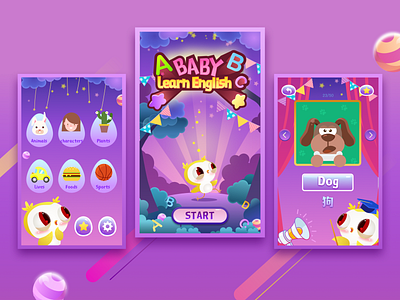 Baby Learn English APP Design