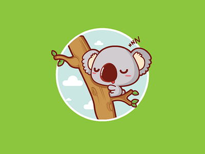 Koala design icon illustration logo