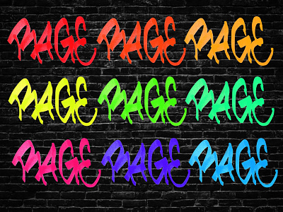 Lettering calligraphy colors font graffiti inscription inspiration lettering rage style tag tagging wall