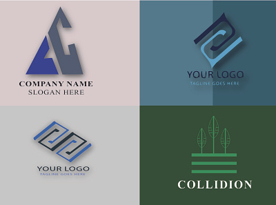 Logo designs + mockup adobe illustrator brand logos branding company logos graphic design illustration logo logo designs