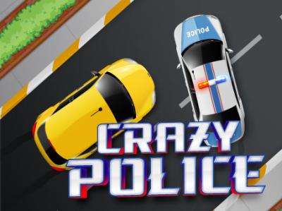 Crazy Police 2d car game game gamedesign games html5 html5games naptechgames naptechlabs online games