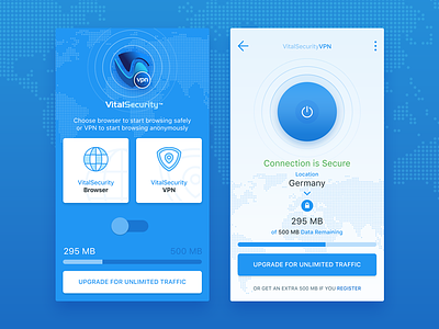 VitalSecurity VPN app browser security vital vitalsecurity vpn