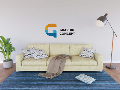 Wall Mockup branding company design graphic concept graphic design graphic designer logo logo mockup mockup sofa wall mockup