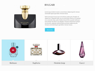 Perfume homepage landing landing page page ui web webdesign website