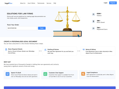 Online self-service platforms for creating legal documentation