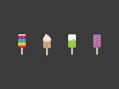 Ice Creams food ice cream vector