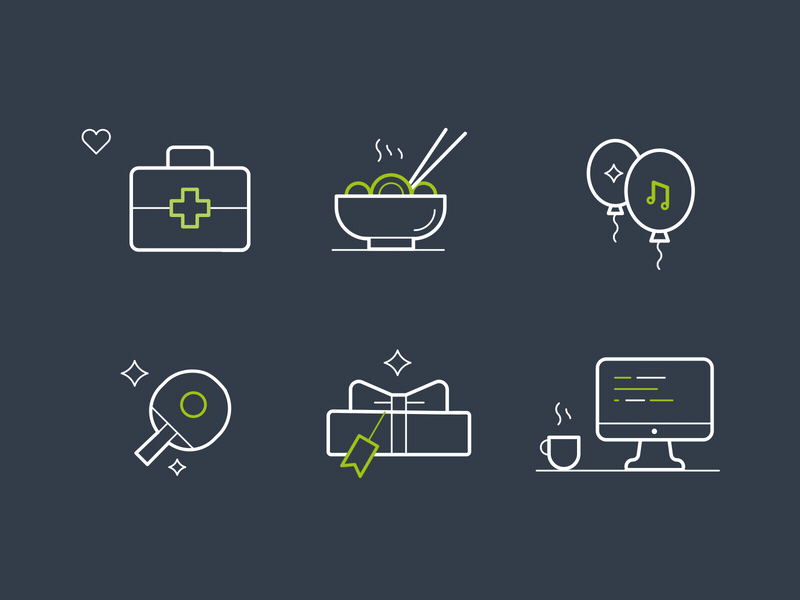 Icons after effects animation icons motion design