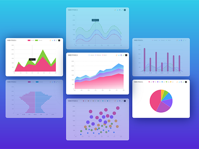 Graphic design charts ui